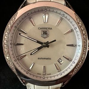 TAG HEUER Carrera Diamond Mother of Pearl Automatic Watch